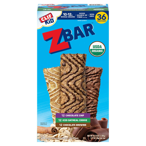 Costco Zbar Chocolate Chip, Iced Oatmeal Cookie, Chocolate Brownie