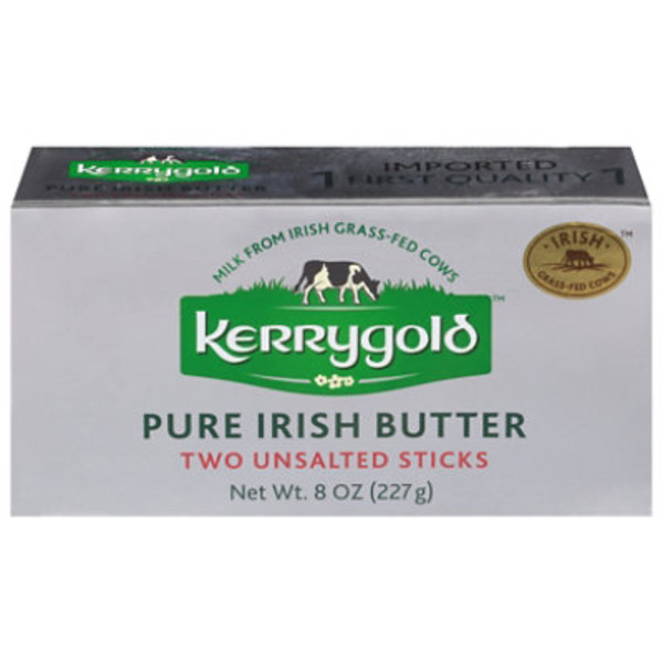Kerrygold Grass-Fed Unsalted Butter Sticks