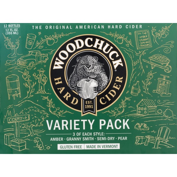 Woodchuck Hard Cider, Variety Pack (12 fl oz) Instacart