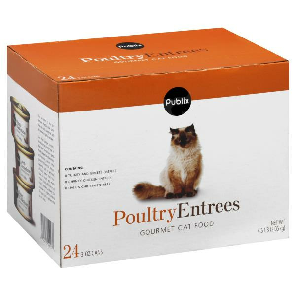 Publix Publix Cat Food, Gourmet, Poultry Entrees SameDay Delivery or