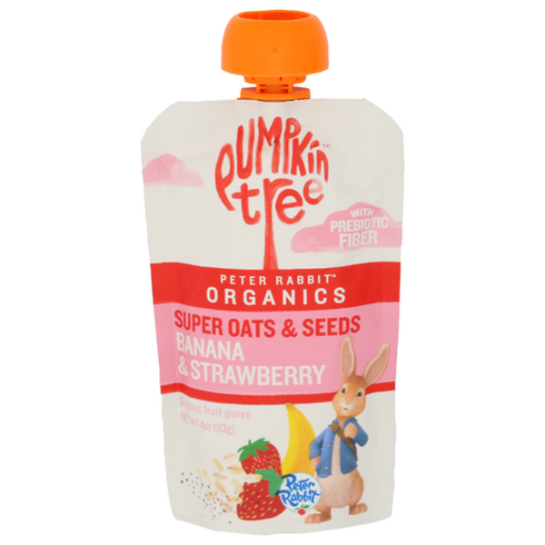 Peter Rabbit Organics Organic Banana & Strawberry Baby Food Pouch