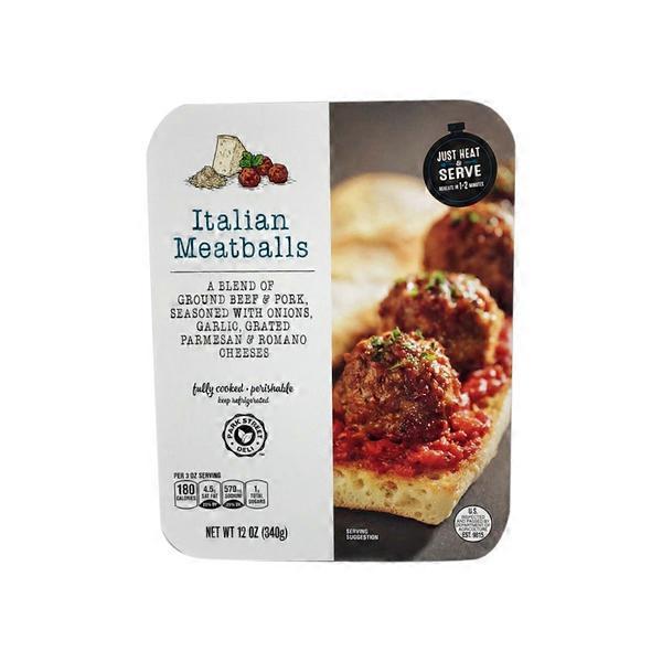 Park Street Deli Italian Style Meatballs (12 fl oz) Instacart