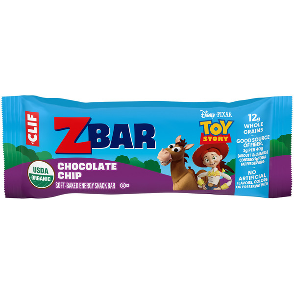 ZBAR Chocolate Chip Organic Soft-Baked Energy Snack Bar