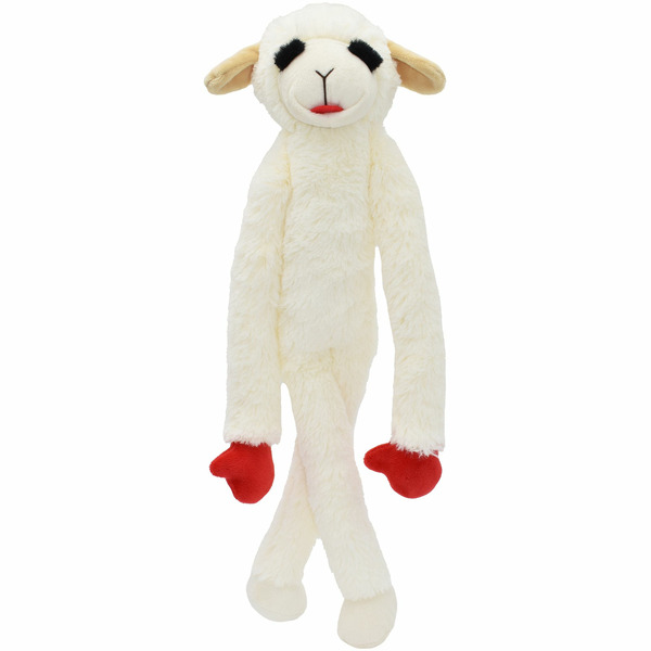 Multipet International Lamb Chop Long Arm & Legs Squeaky Dog Toy
