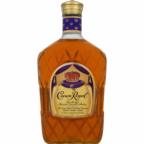 Crown Royal Canadian Whisky, Canada, 1.75 L