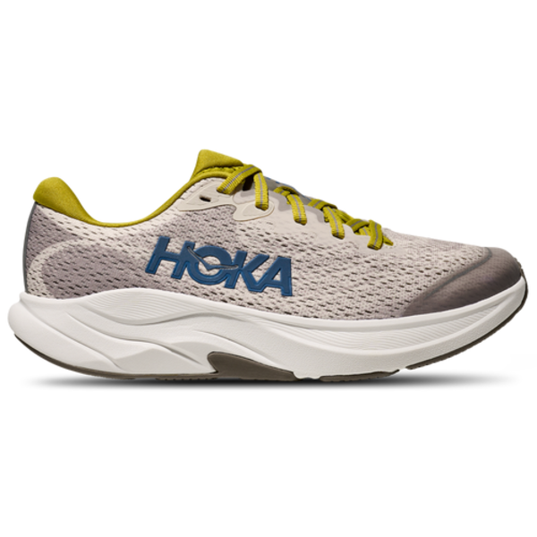 Hoka Kids' Grade School Rincon 4 Shoes, Size 6.5, Medium/D - Ivory/Grey