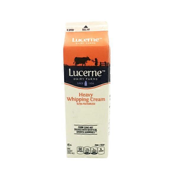 Lucerne Whipping Cream, Heavy (32 oz) from Safeway Instacart