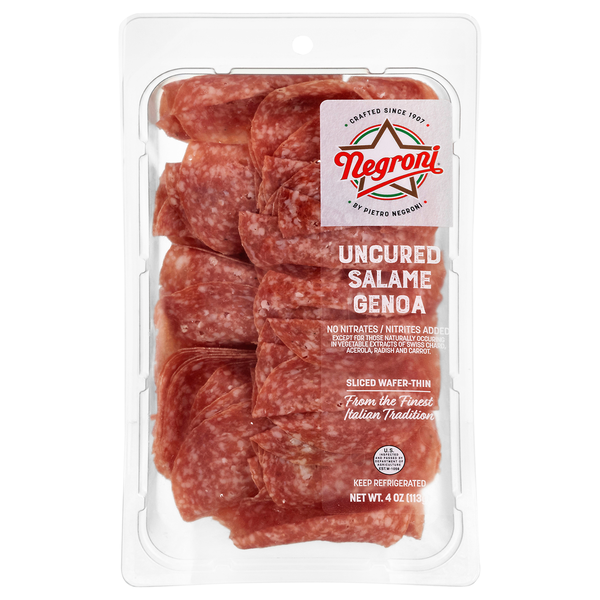 Negroni Uncured Salame Genoa