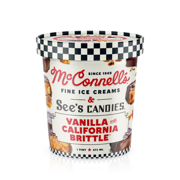 McConnell’s Vanilla with California Brittle