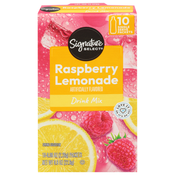 Signature SELECT Raspberry Lemonade Drink Mix