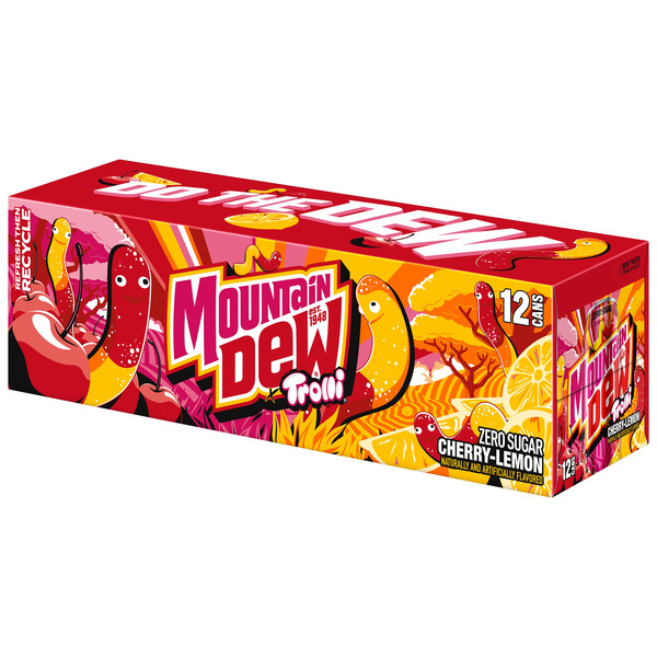 Mountain Dew Zero Sugar Trolli, Cherry Lemon Same-Day Delivery or