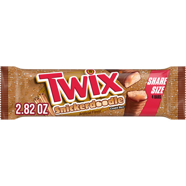 TWIX Snickerdoodle Cookie Chocolate Candy Bars Share Size Same-Day