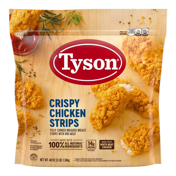Tyson Crispy Chicken Strips, 48 oz