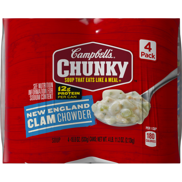Campbell S New England Clam Chowder Nutrition Besto Blog