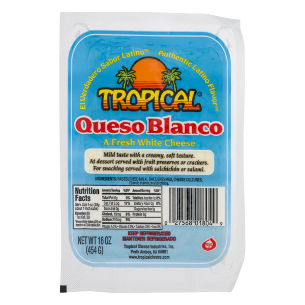 Tropical White Cheese Queso Blanco (16 oz) from Sam's Club Instacart
