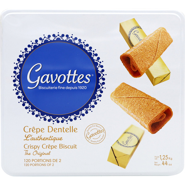 Gavottes Crepe Dentelle Crispy Crepe Biscuit