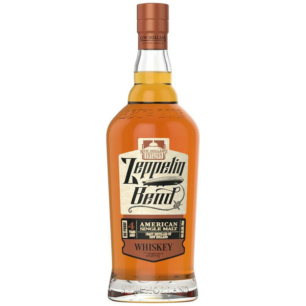 New Holland Zeppelin Bend American Single Malt Whiskey, 90
