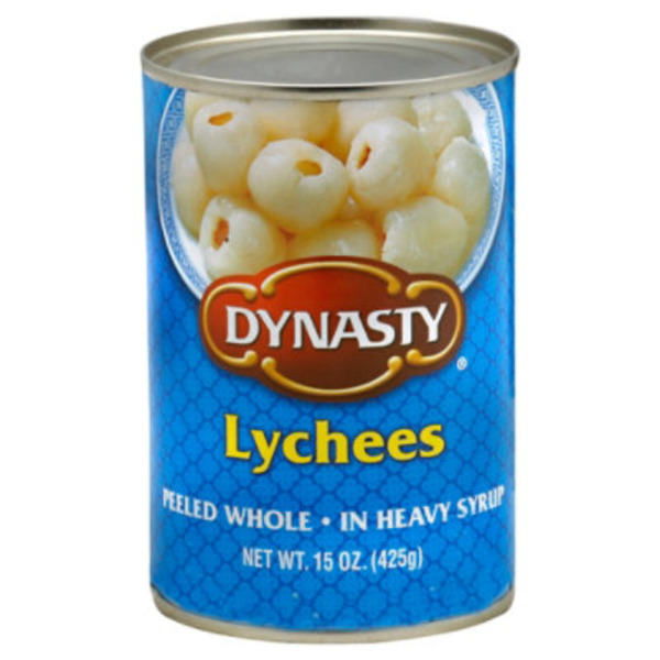 Dynasty Lychees, Peeled, Whole, in Heavy Syrup