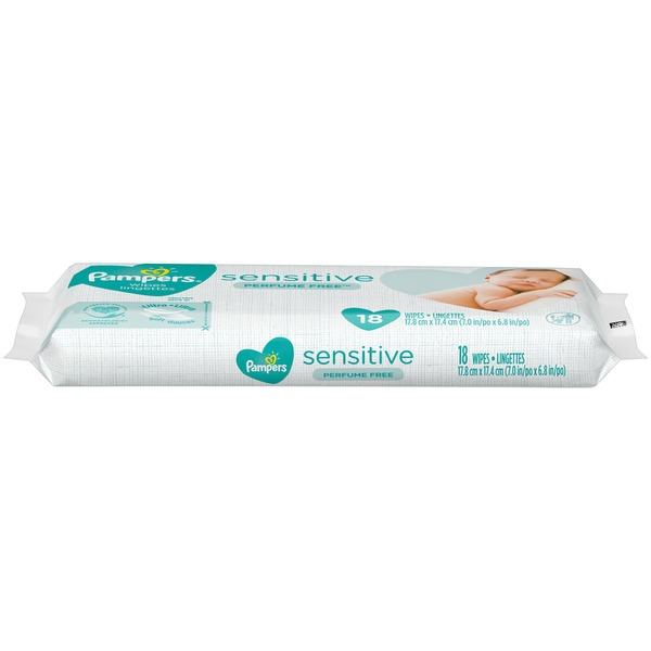 Pampers Baby Wipes Perfume Free (18 ct) from CVS Pharmacy® Instacart