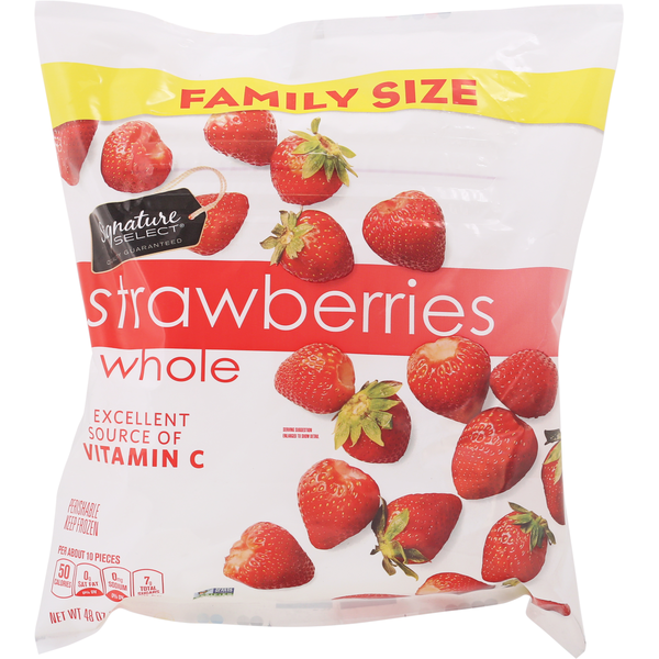 Signature SELECT Strawberries, Whole, Family Size