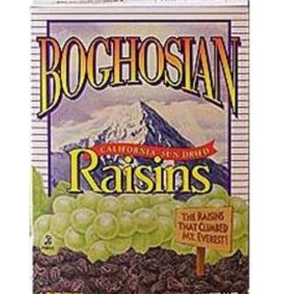 Boghosian- Natural Seedless Raisins - 10 lbs