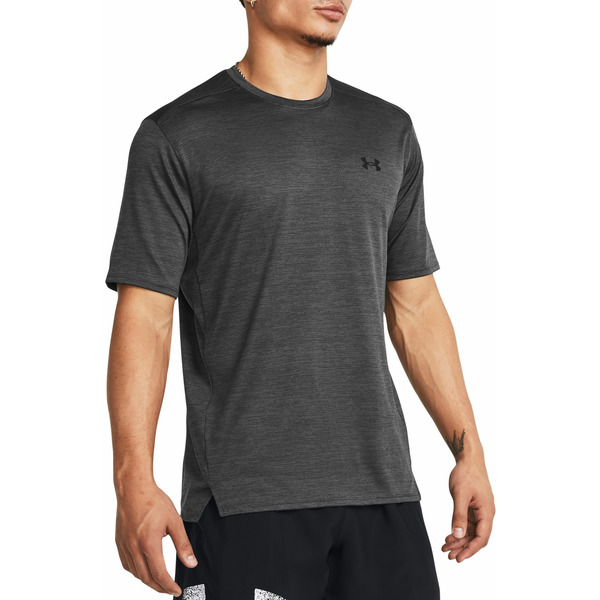 Under Armour Men's Tech Vent Short Sleeve T-Shirt, XL - Castlerock & Black