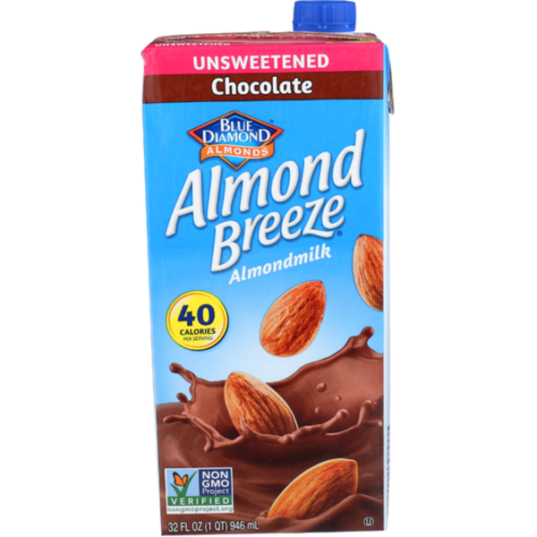 Blue Diamond Unsweet Chocolate Almond Breeze