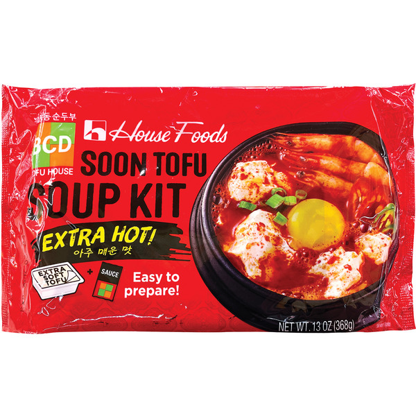 House Foods Soup Starter, BCD Soon Tofu, Extra Hot
