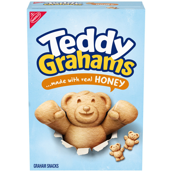 TEDDY GRAHAMS Honey Graham Snacks, Kids Snacks 10 oz