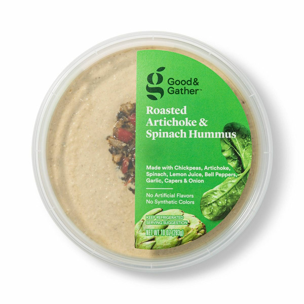 Good & Gather Roasted Artichoke & Spinach Hummus