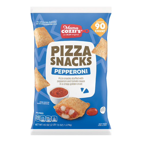 Mama Cozzi's Pizza Kitchen Pepperoni Pizza Snacks 90ct