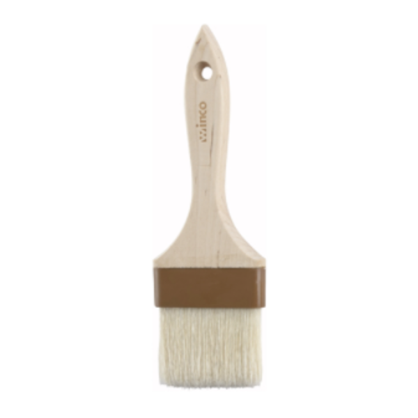 Pastry/Basting Brush, Boar Bristle, 3" Flat - 1 Ct