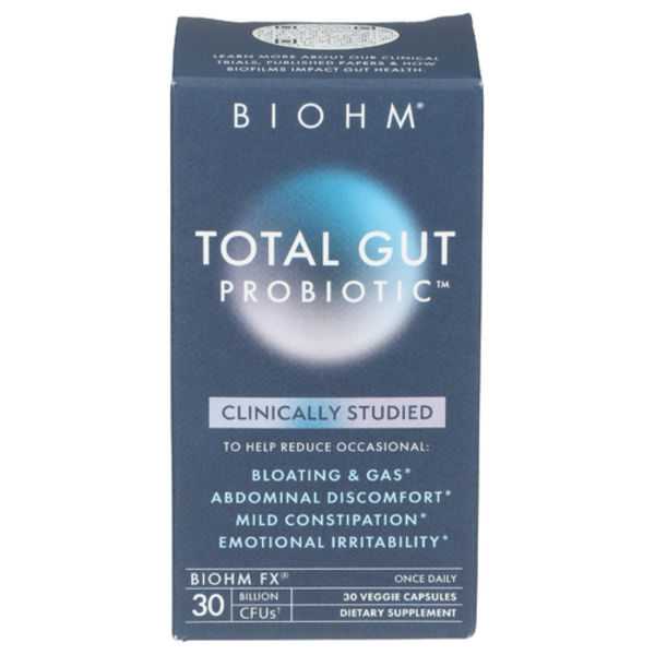 Biohm Health Total Probiotic Good Bacteria + Good Fungi Same-Day ...