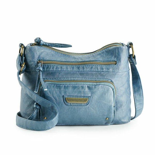 Stone & Co. Smokey Irene Hobo Bag, Blue