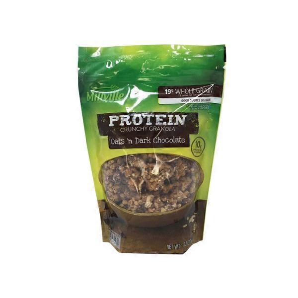 Millville Oats Dark Chocolate Protein Crunchy Granola 11 Oz From 