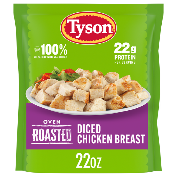 Tyson Tyson Frozen Oven Roasted Diced Chicken Breast, 22 oz