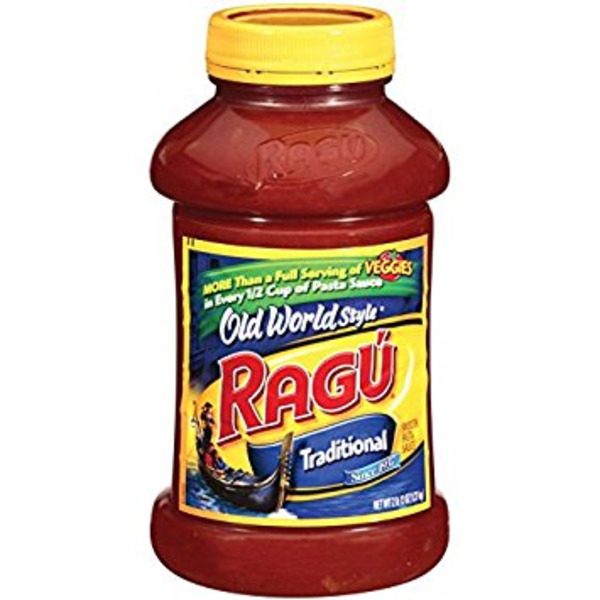 Ragu - Plain Pasta Sauce - 12/45 oz Jar
