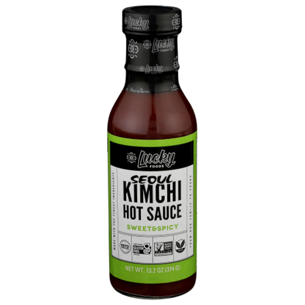 Lucky Foods Kimchi Sweet & Spicy Hot Sauce Same-Day Delivery or