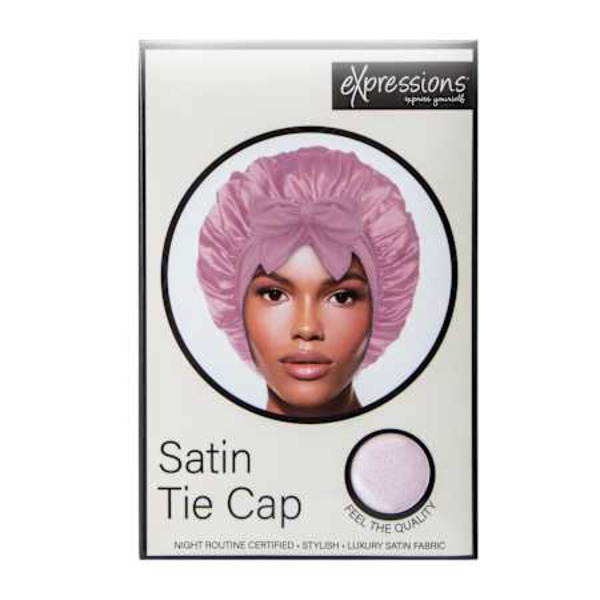 Expressions Satin Tie Cap