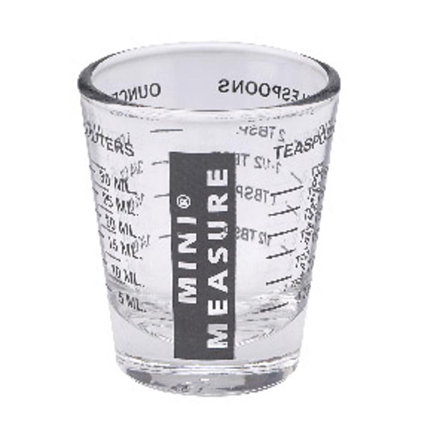 aerolatte Mini Glass Measuring Cup - Red