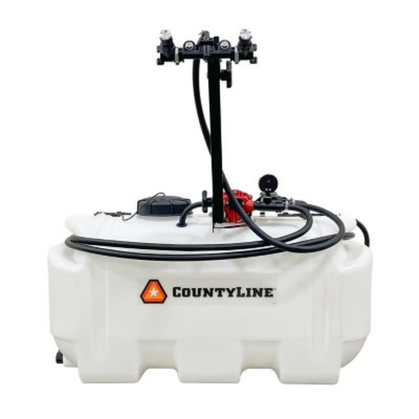 County Line 30 gal. 2-Nozzle UTV-Mounted Broadcast Sprayer
