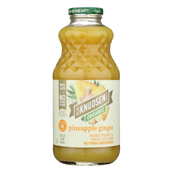 RW Knudsen Family 100% Juice, Organic, Pineapple Ginger