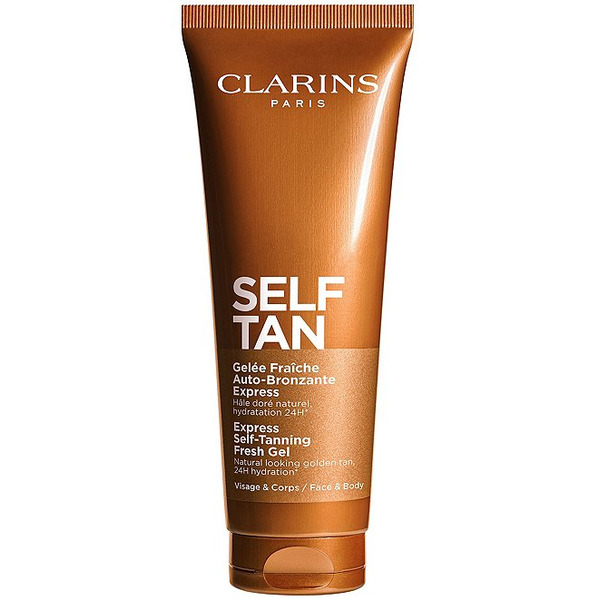 Clarins Self-Tanning Gel for Face  Body Tanner