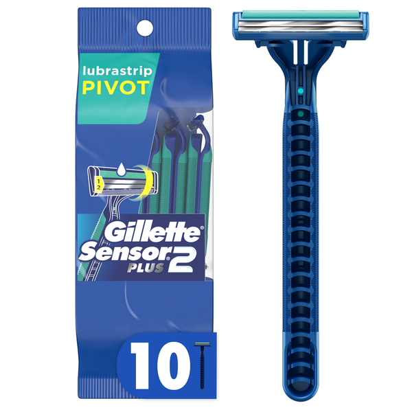 Gillette Sensor2 Plus Pivot Men's Disposable Razor Same-Day
