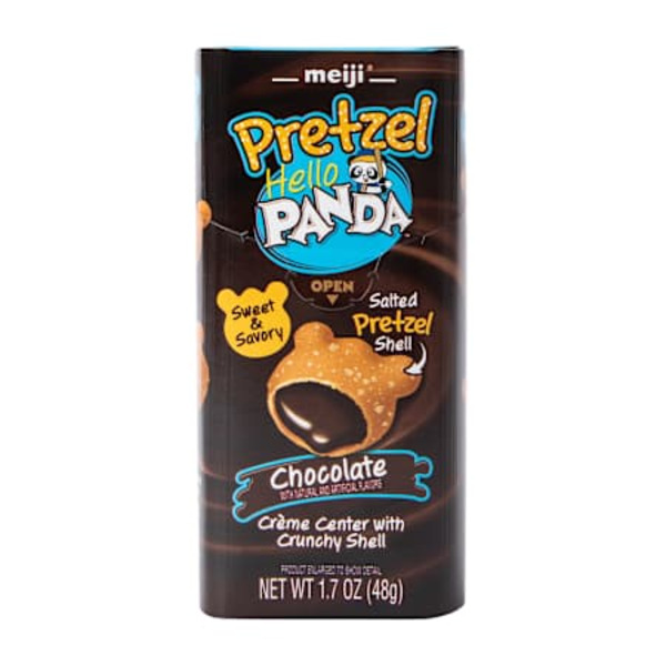 Meiji Chocolate Hello Panda Filled Pretzel Snacks