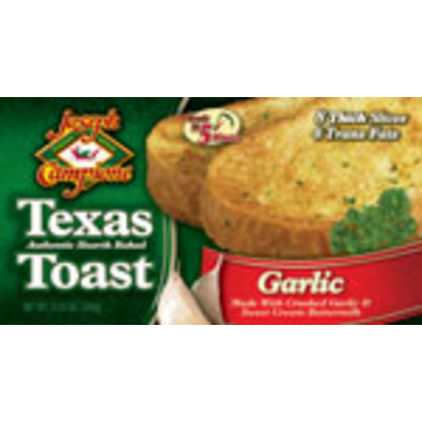 Frozen Joseph Campione - Texas Garlic Toast - 48 ct