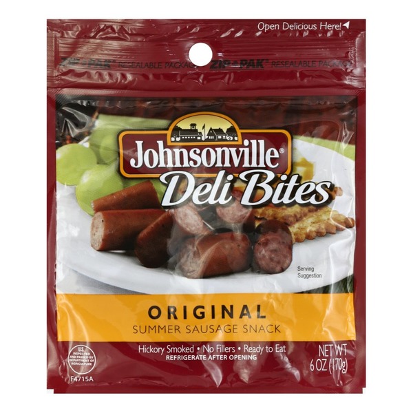 Johnsonville Summer Sausage Snack, Original (6 oz) Instacart