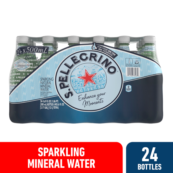 San Pellegrino Sparkling Natural Mineral Water Same-Day Delivery