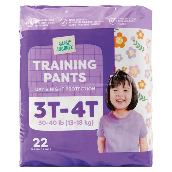 Little Journey Girls Training Pants 3T/4T