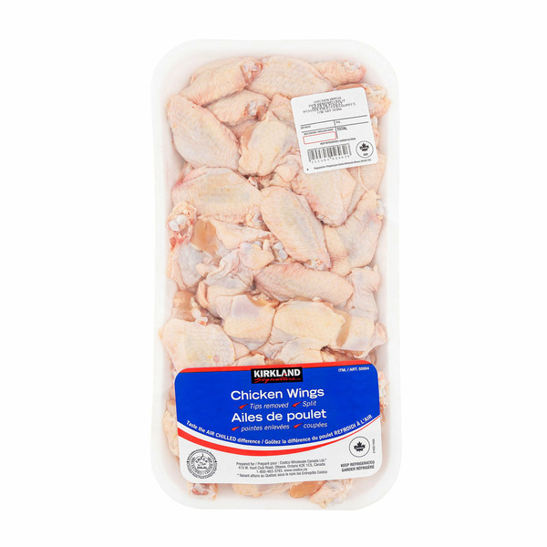 Kirkland Signature Split Tip Removed Chicken Wings Same-Day Delivery ...